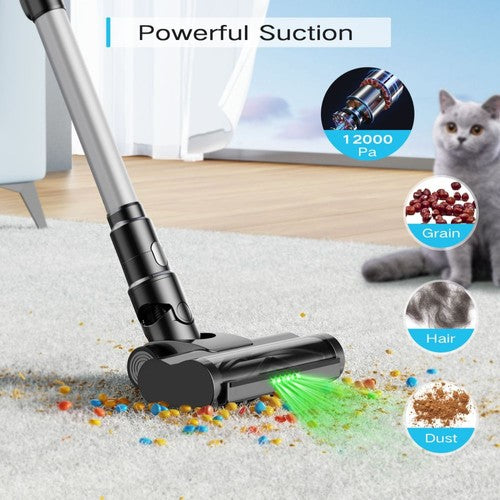 Aspirateur sans fil MOOSOO YC1, aspiration élevée 12 kPa Aspirateur sans fil MOOSOO YC1, aspiration élevée 12 kPa